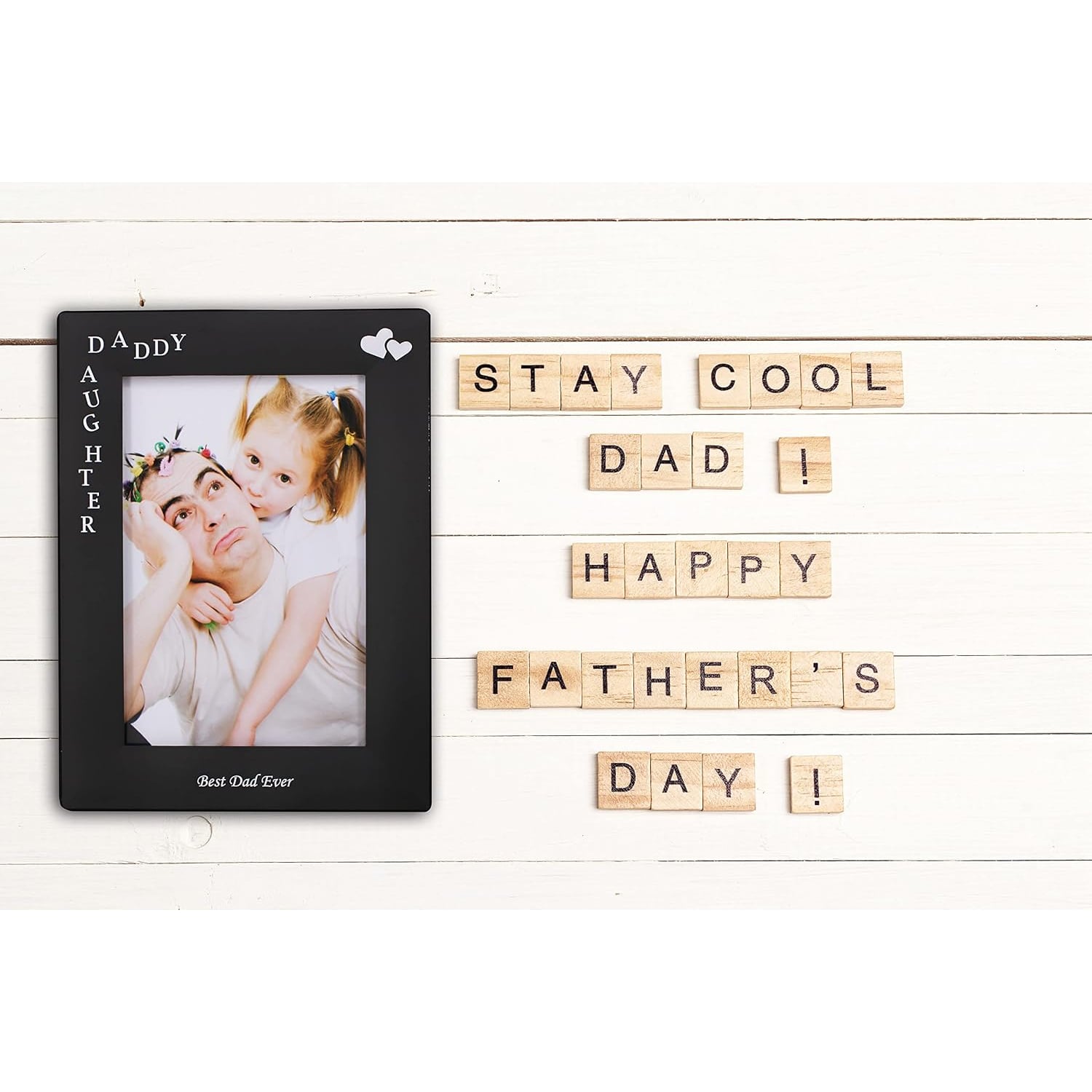 Daddy and Daughter Engraved Photo Frame