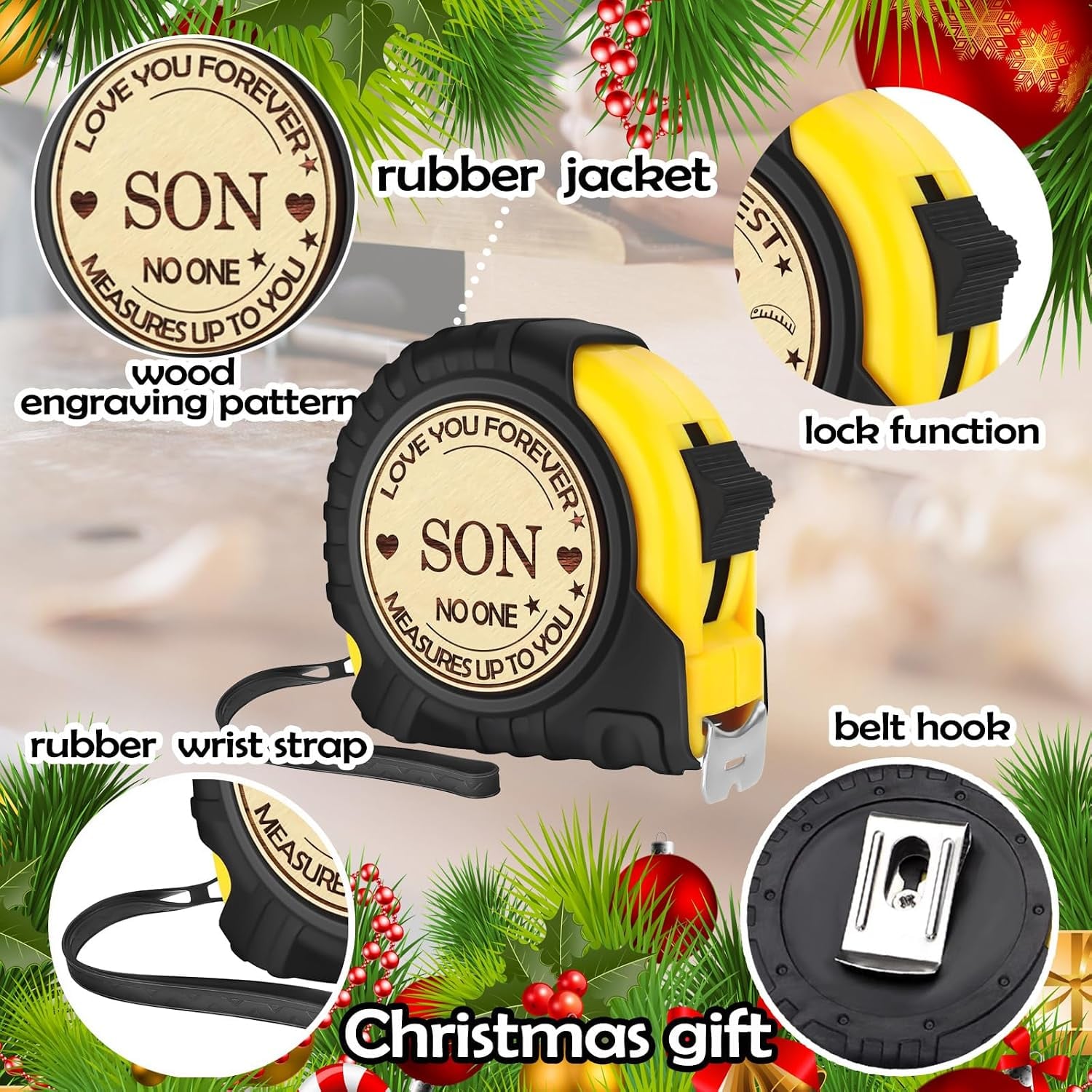 Son Engraved Tape Measure