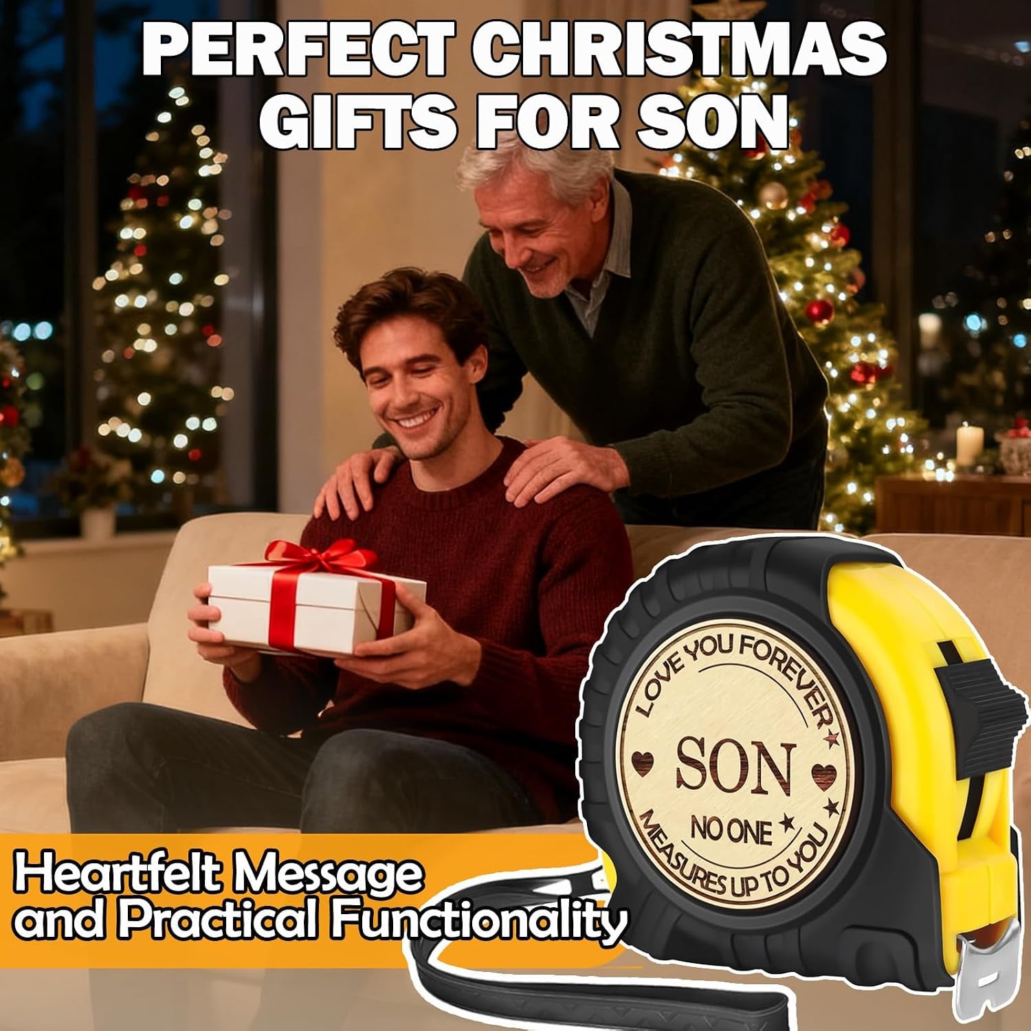 Son Engraved Tape Measure