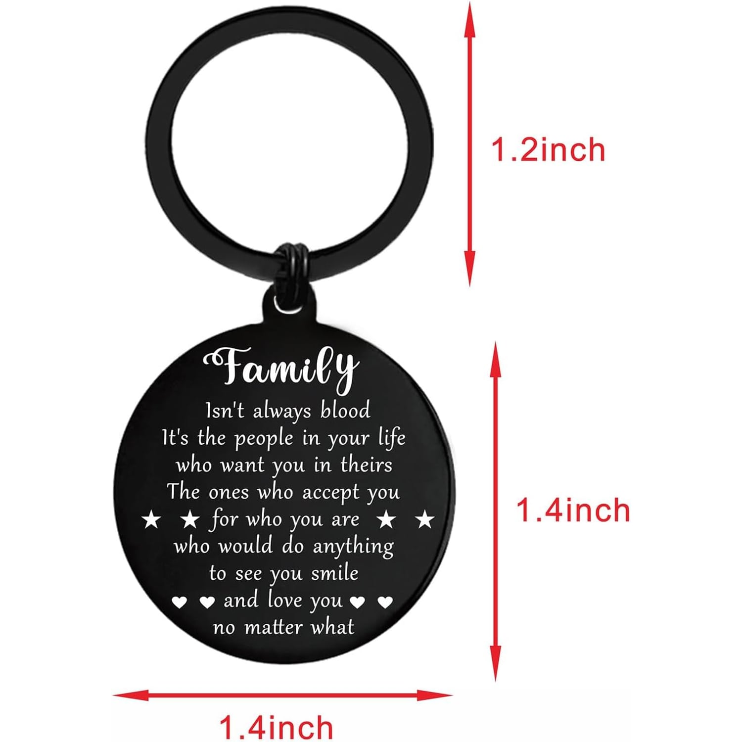 Bonus Son Engraved Keychain