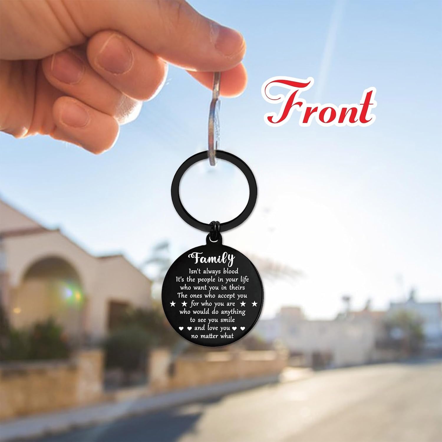 Bonus Son Engraved Keychain