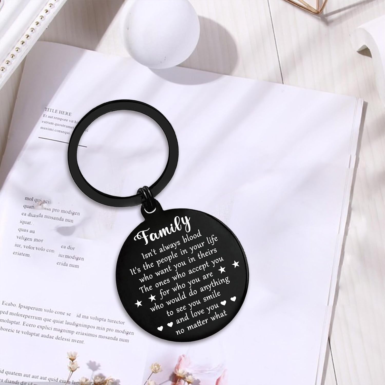 Bonus Son Engraved Keychain