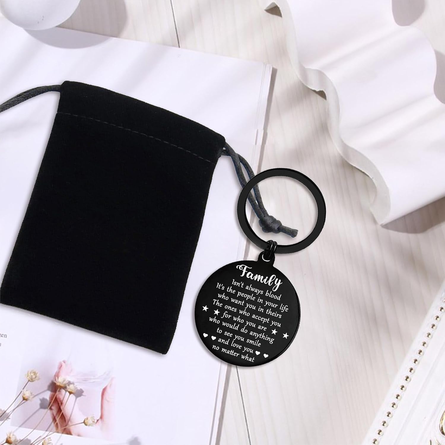 Bonus Son Engraved Keychain